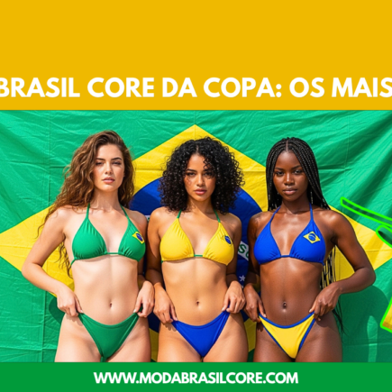 Tres mulheres vestidas biquinis, da moda do brasil cores