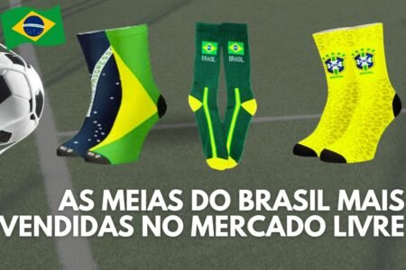 meias do brasil do mercado livre