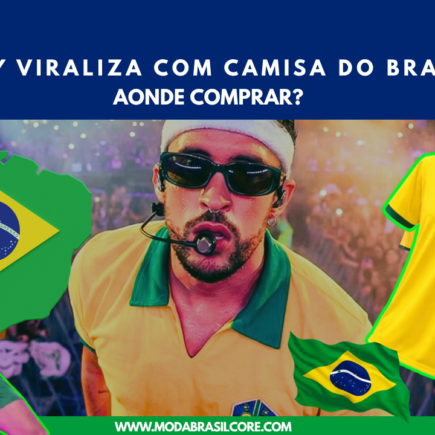 Bad Bunny usa camisa retrô do Brasil da Copa de 1962: preço, onde comprar no Mercado Livre e Amazon