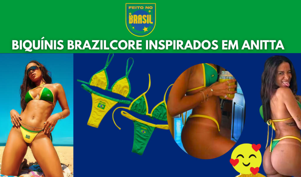 Biquínis Brazilcore Inspirados em Anitta: Os Modelos da Copa Mais Vendidos no Mercado Livre e na Amazon