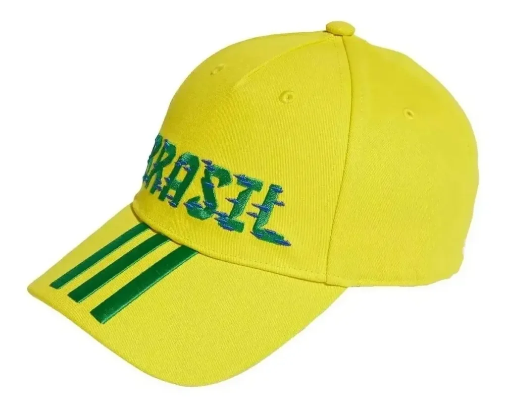 Boné Brasil Adidas Snapback Copa 2026 amarelo - mercado livre