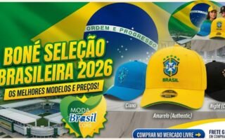 Boné Seleção Brasileira Os Melhores Modelos e Preços do Mercado Livre