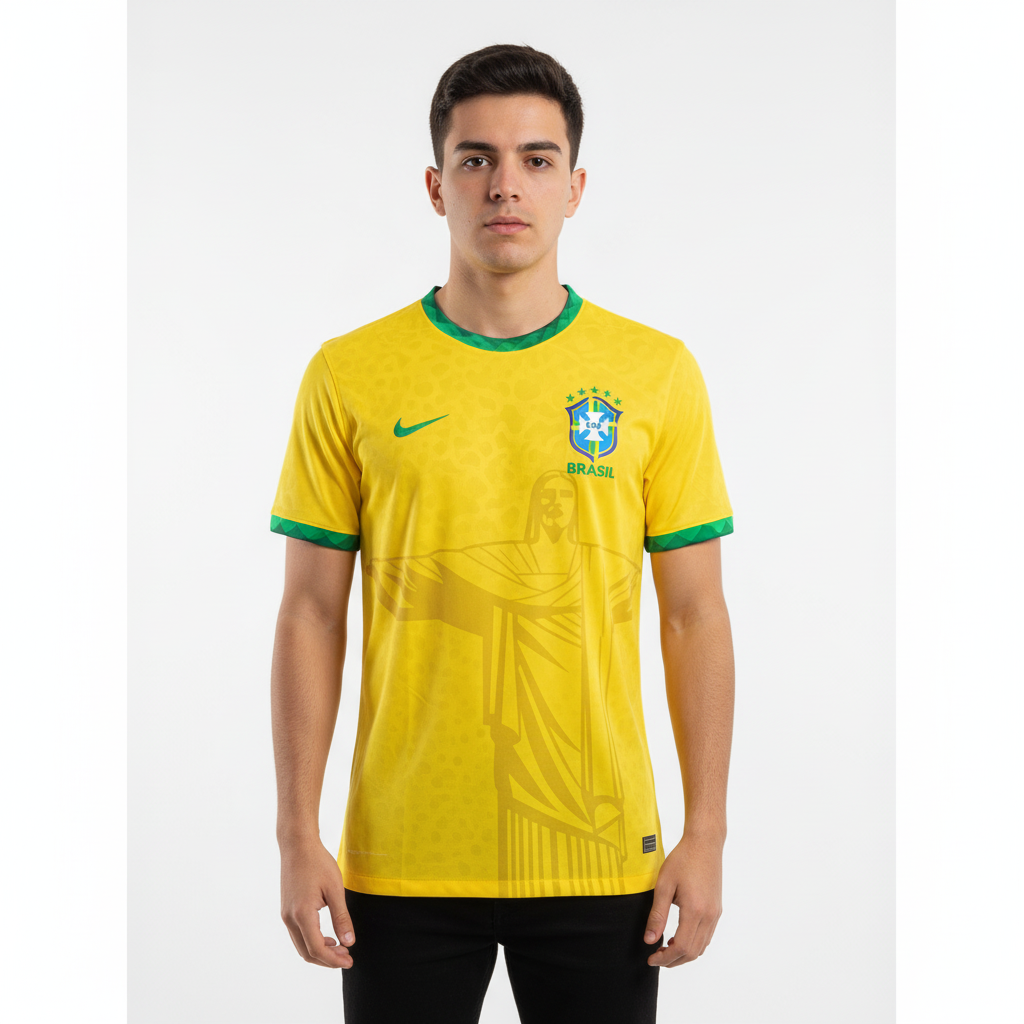 Homem Camisa 10 do Brasil Esportiva 
