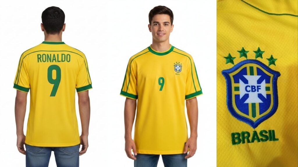 Camisa Brasil 1998 Ronaldo Fenômeno