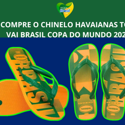 Chinelo Havaianas do Brasil Copa Do Mundo
