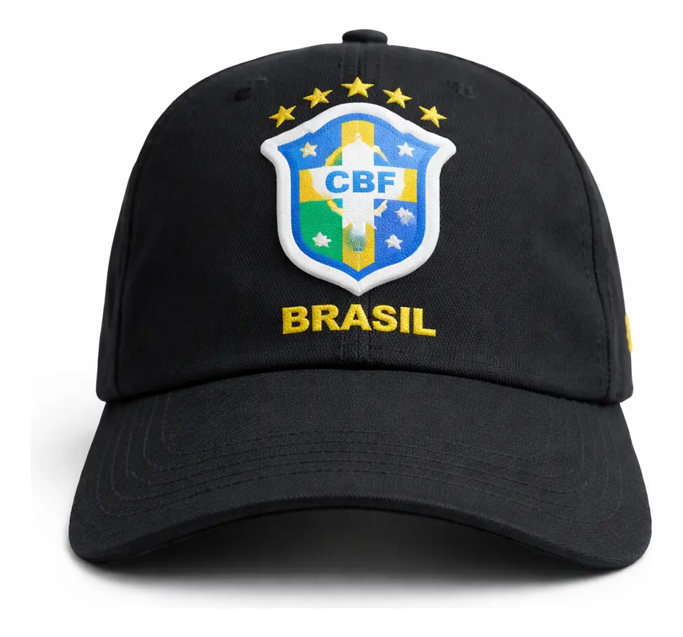 Boné Seleção Brasileira Masculino Feminino Copa 2026 preto mercado livre
