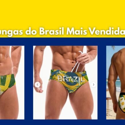 homens usando as Sungas do Brasil Mais Vendidas na Temu