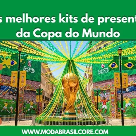 Kit Brasil Presente: Ideias Incríveis de Presente Copa do Mundo