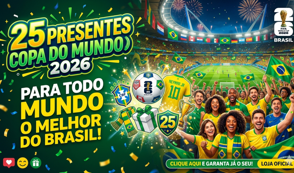 Presentes Copa do Mundo 2026