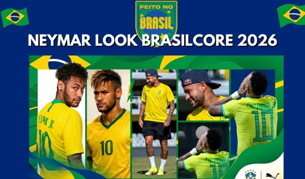 Neymar Look Brasilcore 2026 aonde compra? l