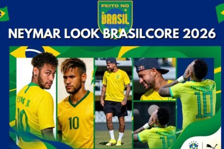 Neymar Look Brasilcore 2026 aonde compra? l